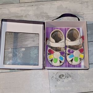 Pediped Flower Sandals sz 6-12 mo